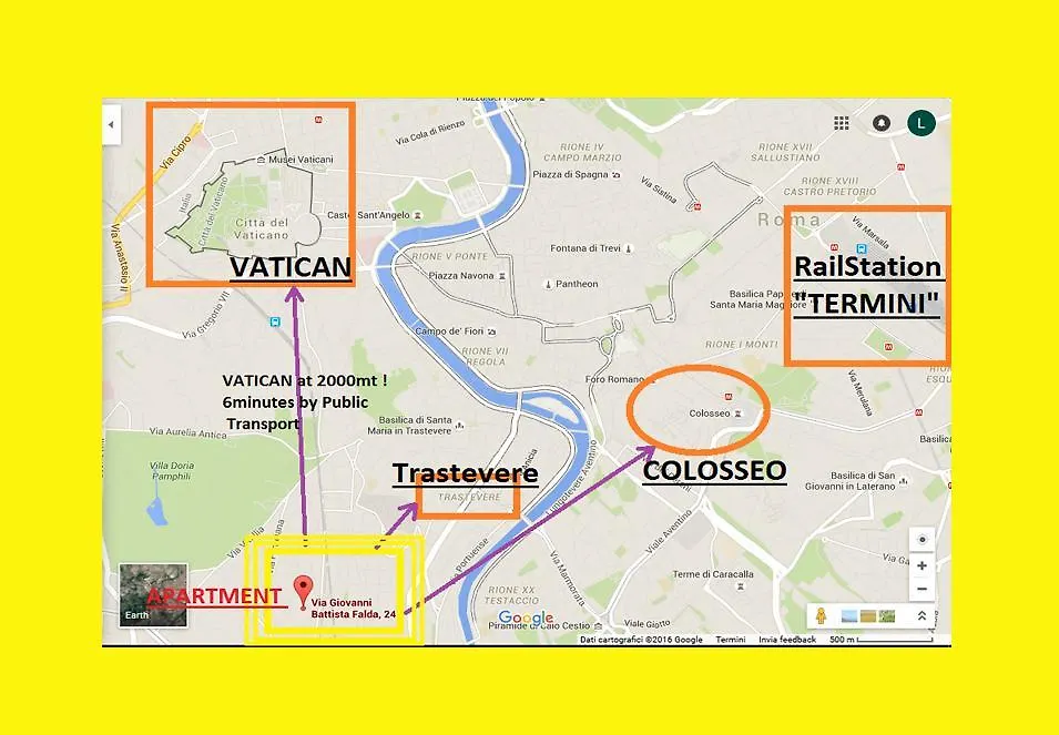 Via Falda Apartment Rome