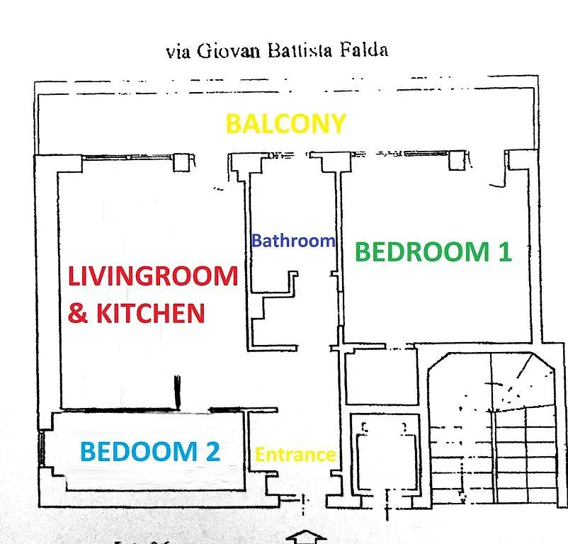 Via Falda Apartment Rome Italy